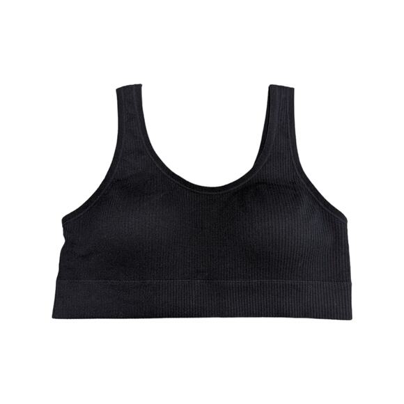 Torrid Lingerie BUNDLE Sports Bra High Rise Short Panty Microfiber Black 1X Top - Picture 2 of 10